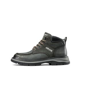 Мужские повседневные туфли с высоким берцем, серые AOKANG, Gray