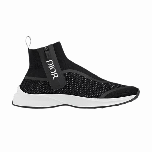 Кроссовки Dior B25 High 'Black', черный