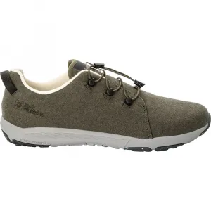 Походная обувь Jack Wolfskin Spirit Wool Low, серый/зеленый