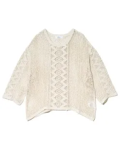 Kakela&tranquil ажурный вязаный пуловер (женский) Gsc Womens Select, цвет Natural