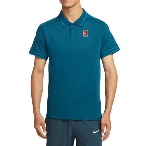 Теннисный топ Court Heritage для мужчин Nike, синий