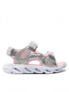 Сандалии Leaf, серебряный