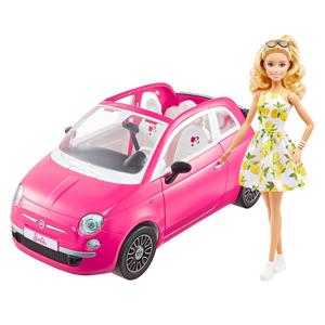 Mattel, кукла Барби с Fiat Barbie