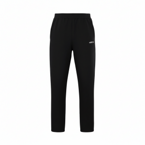 Adidas Мужские повседневные брюки, черные, умеренно прямого кроя