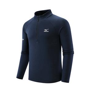 Футболка унисекс Mizuno, темно-синий