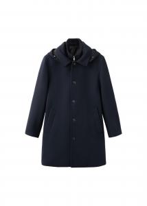 MANGO MAN Демисезонное пальто 'Riley' в цвете Navy