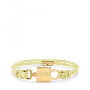 Браслет с замком LV Louis Vuitton, желтый