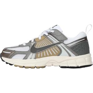 Nike Vomero 5 устойчивые к истиранию низкие детские беговые кроссовки White Gray для детей 3-7 лет