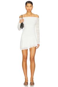 X revolve мини-платье Simone Ow Collection, white