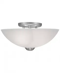 Somerset 13" полувстраиваемый светильник Livex, bronze