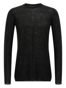 Свитер с круглым вырезом Rick Owens, черный