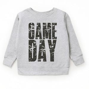 Свитшот с принтом Game day block distressed The Juniper Shop, Heather Grey