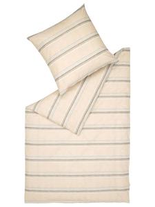 Esprit Комплект постельного белья из перкаля "Адриен" в бежево-светло-сером цвете