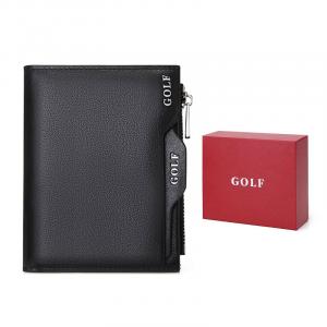 Мужской кошелек GOLF, Черный (коробка обновления)