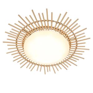 Светодиодный потолочный светильник Anne Lighting Bambus, пластик/бамбук - 1 пламя