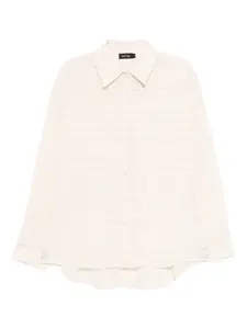 Рубашка в клетку Tout A Coup, нейтральный