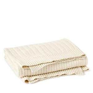 Хлопковый плед Coyuchi Casa Loma, слоновая кость/кремовый