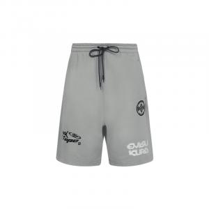Повседневные шорты мужские светло-серые Evisu, серый