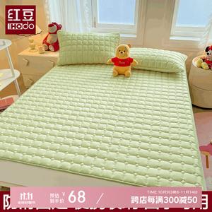 Red Bean Home Textiles Наматрасник 200х220 см, цвет Bean Green, стеганый, из хлопка