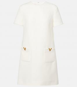 Мини-платье VGold Crepe Couture Valentino, белый