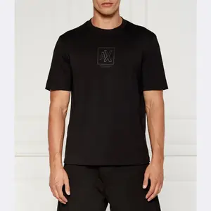 Футболка свободного кроя Armani Exchange, черный