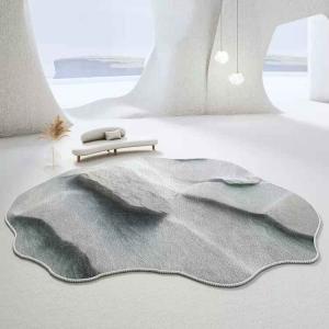 AOVOC Ковер Wabi-Sabi, 240х400 см, Monjia Second Generation - Irregular - 04, для гостиной/спальни, современный светлый люкс