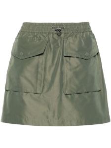 Moncler мини-юбка карго, зеленый