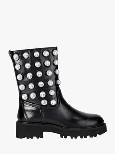 Кожаные ботинки Octavia с шипами Kurt Geiger London, Black