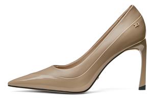 Маленькие туфли Ck Slim Heel на высоком каблуке 9,2 см для женщин CHARLES&KEITH, Taupe Taupe