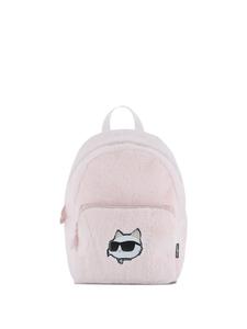 Karl Lagerfeld Kids рюкзак Choupette из искусственного меха, розовый