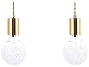 Подвесной светильник Belianin ANZA 2 шт, 13x13x13 см цвет gold/durchscheinend