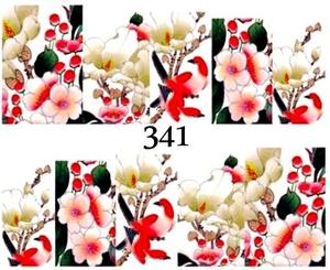 Водные наклейки для ногтей - №341, inna