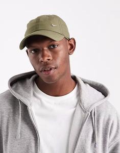 Кепка Club с металлической галочкой цвета хаки Nike