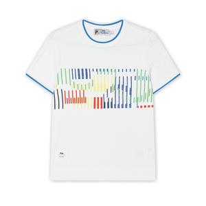 Футболка женская ярко-белая FILA, солнечно-белая