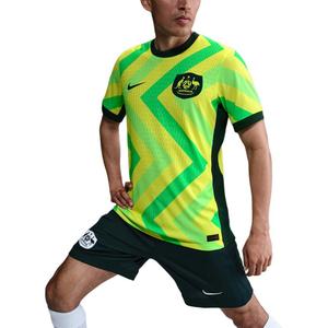 Футбольная майка Dri FIT ADV для мужчин Light Voltage Yellow/Professional Green Nike, зеленый