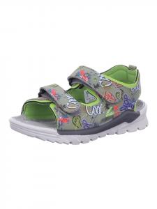 Ricosta Сандалии для улицы WAVE в цвете эвкалипт/кислота