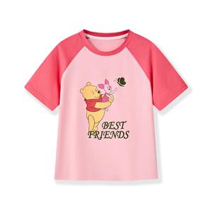 Детская футболка Disney, розовый/красный