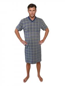 Ночная рубашка с короткими рукавами зеленого цвета NORMANN