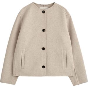 Куртка женская Oat COS, серовато-бежевый