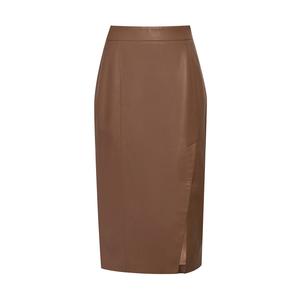 Юбка Deep Breath с разрезом, черный