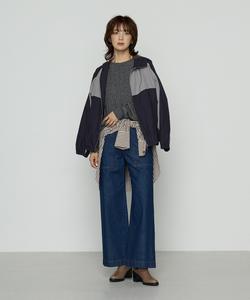 Куртка из пудровой тафты Comme Ca, цвет 09:Navy