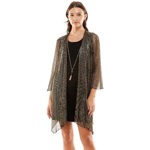 Женский комплект Luxology из 2 предметов: ожерелье и куртка-платье, цвет Bronze Rose Gold Black