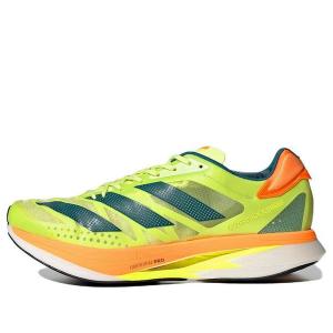 Кроссовки adizero adios pro 2 'yellow green' Adidas, желтый