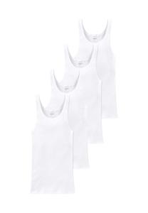 Майка/майка, комплект из 4 шт. Cotton Essentials, двойная резинка SCHIESSER