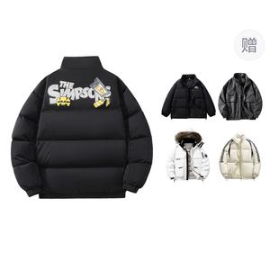 The Simpsons Унисекс пуховик, Black (Comes with One Brand Down Jacket)