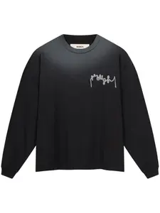 Хлопковая толстовка ROUGH., черный