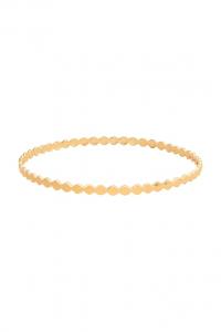 Позолоченный браслет «Змея» Lilou, золотой