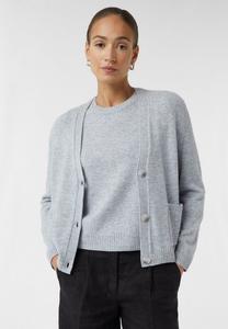 Кардиган comma Cardigan, Hellgrau/Mottled Light Grey