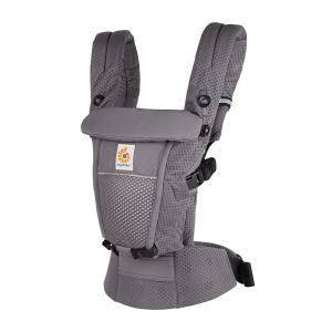 Переноска adapt soft flex mesh Ergo Baby, графитовый