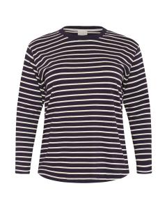 Рубашка KAFFE CURVE KC Winni, темно-фиолетовый